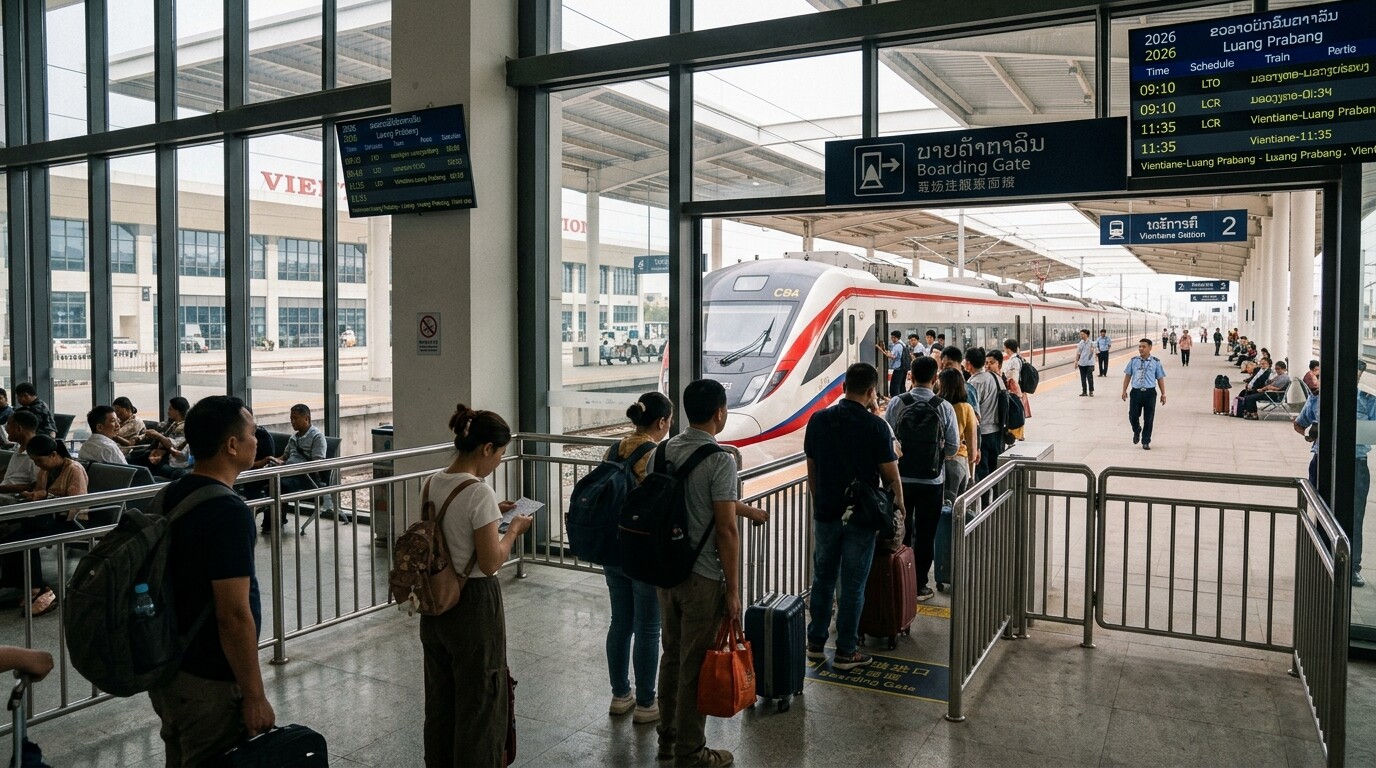 Photograph illustrating Vientiane to Luang Prabang Train Schedul