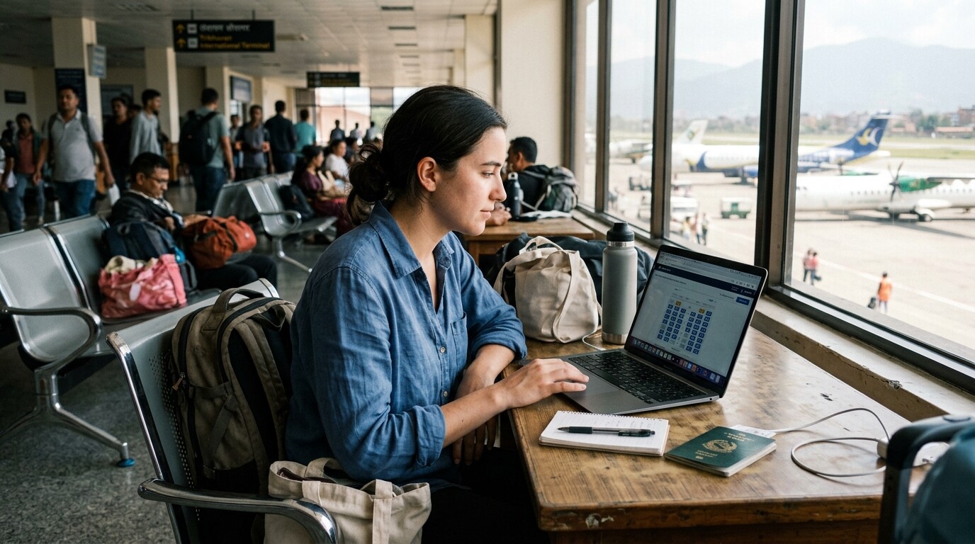 Photograph illustrating Step-by-Step: Securing Your Seat Online