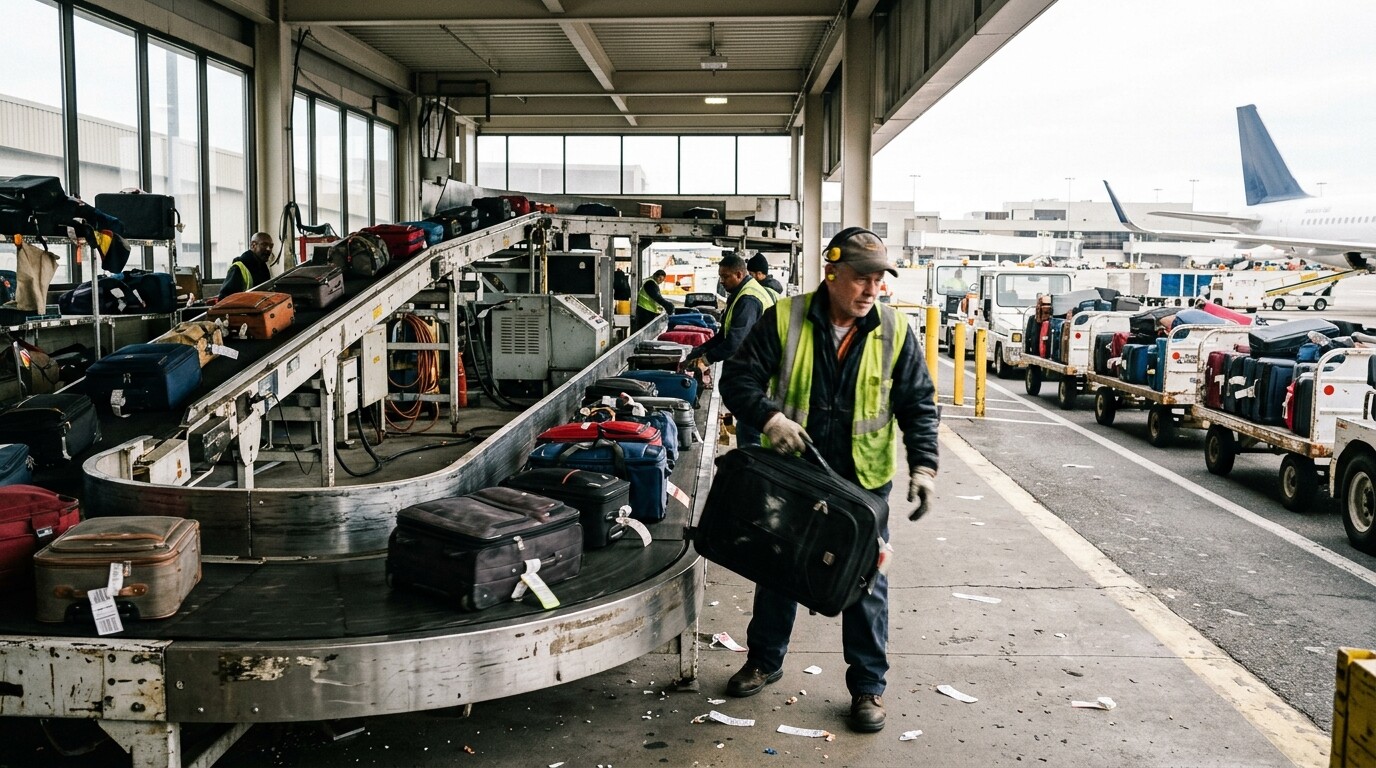 Photograph illustrating Facilities & Baggage Handling