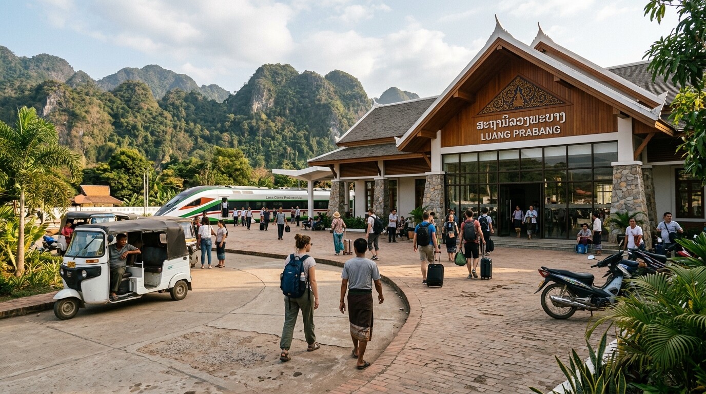 Photograph illustrating Where is Luang Prabang Railway Station L