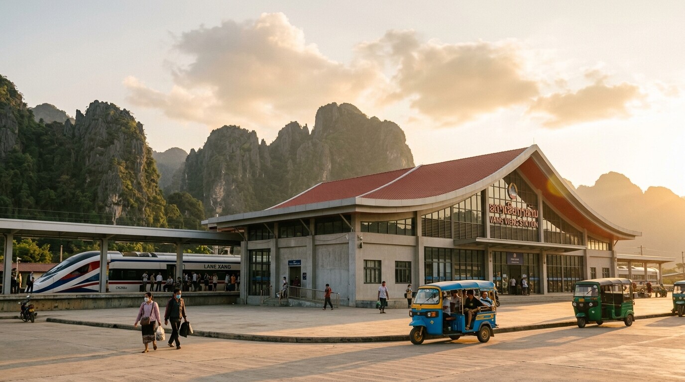 Bahnhof Vang Vieng Guide: Transport, Tickets & Tipps